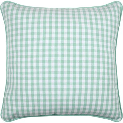 HomeMaison Coussin décoratif motif vichy en polycoton - Publicité HomeMaison Coussin décoratif motif vichy en polycoton - Publicité