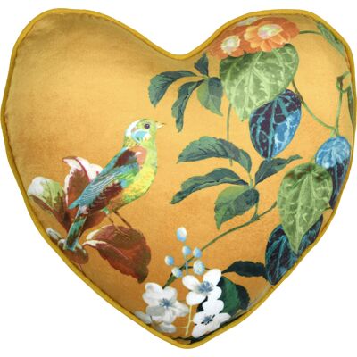 HomeMaison Coussin en forme de cœur à motif végétal - Publicité HomeMaison Coussin en forme de cœur à motif végétal - Publicité