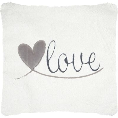 HomeMaison Coussin décoratif love - Publicité HomeMaison Coussin décoratif love - Publicité