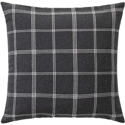 HomeMaison Coussin déhoussable à carreaux en poly-coton tissé - Publicité HomeMaison Coussin déhoussable à carreaux en poly-coton tissé - Publicité