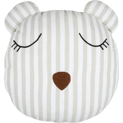 HomeMaison Coussin rayé en forme d'ours - Publicité HomeMaison Coussin rayé en forme d'ours - Publicité