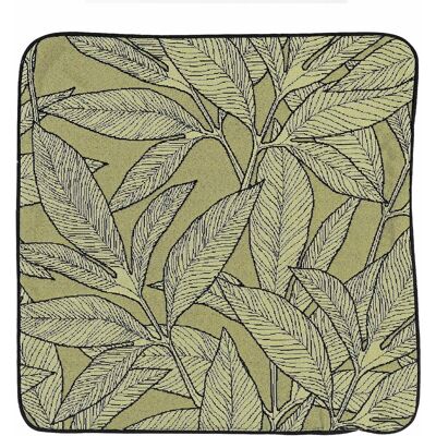HomeMaison Housse de coussin esprit feuillages - Publicité HomeMaison Housse de coussin esprit feuillages - Publicité