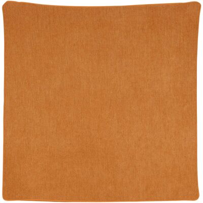 HomeMaison Housse de coussin passepoilée effet velours - Publicité HomeMaison Housse de coussin passepoilée effet velours - Publicité