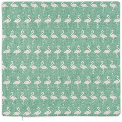 HomeMaison Housse de Coussin Motif Flamants - Publicité HomeMaison Housse de Coussin Motif Flamants - Publicité