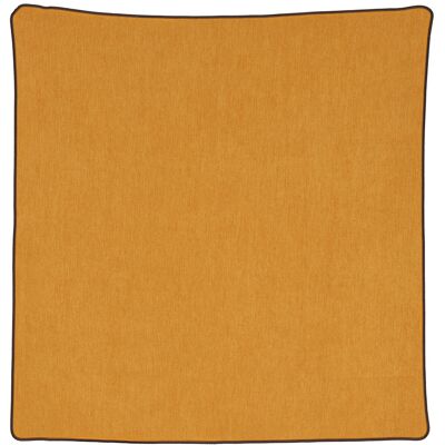HomeMaison Housse de coussin passepoilée effet velours - Publicité HomeMaison Housse de coussin passepoilée effet velours - Publicité