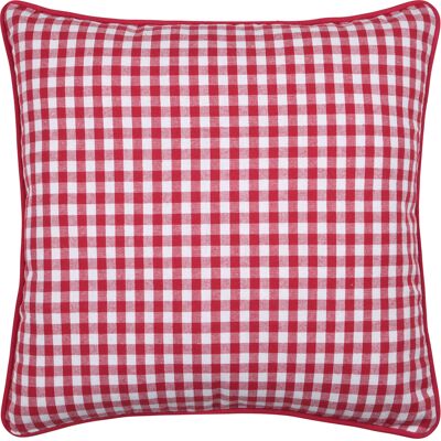 HomeMaison Coussin décoratif motif vichy en polycoton - Publicité HomeMaison Coussin décoratif motif vichy en polycoton - Publicité