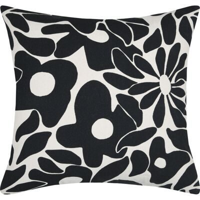 HomeMaison Housse de coussin imprimée graphique en coton - Publicité HomeMaison Housse de coussin imprimée graphique en coton - Publicité