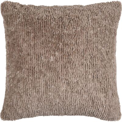 HomeMaison Coussin carré imitation fourrure avec recto velours - Publicité HomeMaison Coussin carré imitation fourrure avec recto velours - Publicité