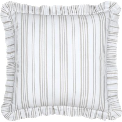 HomeMaison Coussin décoratif à rayures verticales - Publicité HomeMaison Coussin décoratif à rayures verticales - Publicité