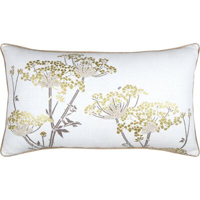 HomeMaison Coussin feuillage doré - Publicité HomeMaison Coussin feuillage doré - Publicité