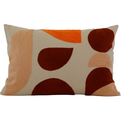 HomeMaison Coussin brodé motif abstrait - Publicité HomeMaison Coussin brodé motif abstrait - Publicité