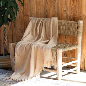 HomeMaison Plaid doux à franges aspect mohair - Publicité HomeMaison Plaid doux à franges aspect mohair - Publicité