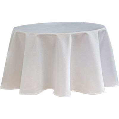 HomeMaison Nappe ronde infroissable et anti-tâches - Publicité HomeMaison Nappe ronde infroissable et anti-tâches - Publicité