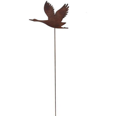 Fleur Déco de jardin Oie en métal 110cm - Publicité Fleur Déco de jardin Oie en métal 110cm - Publicité