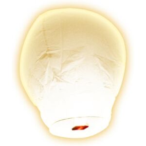 Sky Lantern Lanterne volante blanche X1 - Publicité Sky Lantern Lanterne volante blanche X1 - Publicité