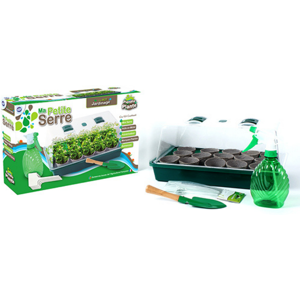 Kit de Jardin MGM Petite Serre 15 Pots - Publicité Kit de Jardin MGM Petite Serre 15 Pots - Publicité