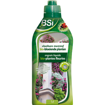 BSI Engrais Liquide Organique - Stimule la Floraison - 1L - Publicité BSI Engrais Liquide Organique - Stimule la Floraison - 1L - Publicité