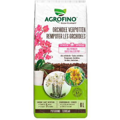 Fleur Terreau orchidées Agrofino 5 semaines de nutrition 6L - Publicité Fleur Terreau orchidées Agrofino 5 semaines de nutrition 6L - Publicité