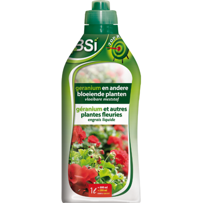 Engrais minéral pour géraniums - Oligo-éléments soluble dans l'eau - 1L - Publicité Engrais minéral pour géraniums - Oligo-éléments soluble dans l'eau - 1L - Publicité