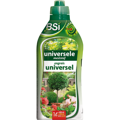 Engrais universel BSI - Plantes d'intérieur/balcon - 1 L - Fertilisant - Publicité Engrais universel BSI - Plantes d'intérieur/balcon - 1 L - Fertilisant - Publicité