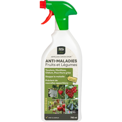 BSI Traitement anti-maladies Fruits Légumes 750ml - Publicité BSI Traitement anti-maladies Fruits Légumes 750ml - Publicité