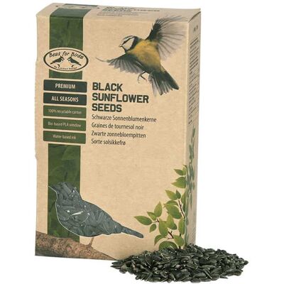 Esschert Design Graines de tournesols noires pour oiseaux - Publicité Esschert Design Graines de tournesols noires pour oiseaux - Publicité