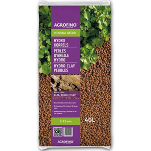 Fleur Perles argile hydro Agrofino MINERAL DECOR 5/15mn 40L - Publicité Fleur Perles argile hydro Agrofino MINERAL DECOR 5/15mn 40L - Publicité