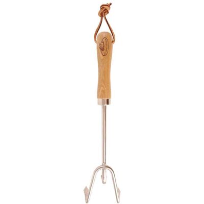 Esschert Design Râteau 3 dents bois acier jardinieres et pots - Publicité Esschert Design Râteau 3 dents bois acier jardinieres et pots - Publicité