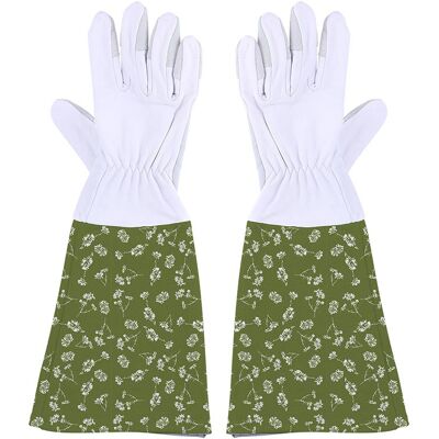 Esschert Design Gants Imprimé floral pour épineux - Publicité Esschert Design Gants Imprimé floral pour épineux - Publicité