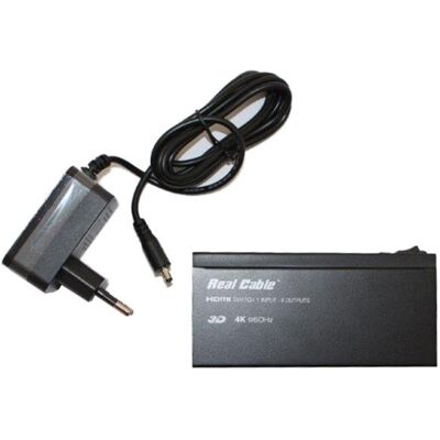Real Cable HDS12 4K - Répartiteur HDMI> - Publicité Real Cable HDS12 4K - Répartiteur HDMI> - Publicité