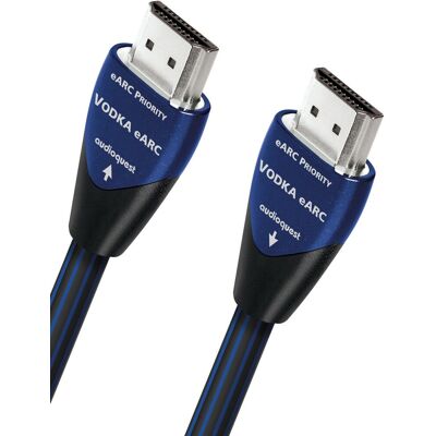 Câble HDMI AudioQuest Vodka eARC - 2m - Publicité Câble HDMI AudioQuest Vodka eARC - 2m - Publicité