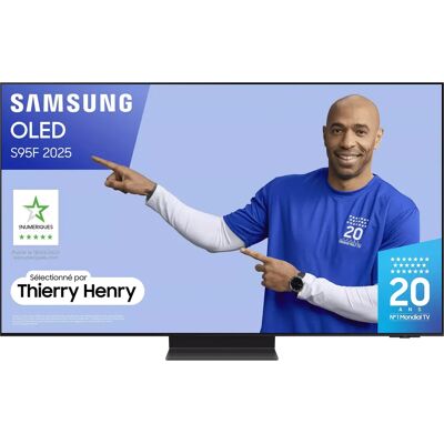 Samsung TQ65S95F - Téléviseur QD-OLED UHD-4K 165 cm> - Publicité Samsung TQ65S95F - Téléviseur QD-OLED UHD-4K 165 cm> - Publicité