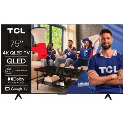 TCL 75P7L - Téléviseur QLED 4K UHD 190 cm> - Publicité TCL 75P7L - Téléviseur QLED 4K UHD 190 cm> - Publicité