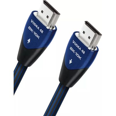 Câble HDMI Audioquest Vodka 48G - Supporte 10K, 48 Gbps, Cuivre Argenté - Publicité Câble HDMI Audioquest Vodka 48G - Supporte 10K, 48 Gbps, Cuivre Argenté - Publicité