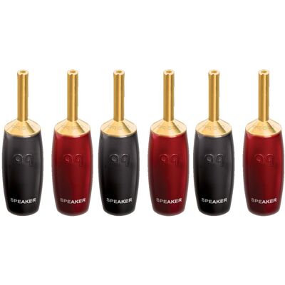 Audioquest SUREGRIP 507 GOLD - Lot de 6 fiches bananes> - Publicité Audioquest SUREGRIP 507 GOLD - Lot de 6 fiches bananes> - Publicité