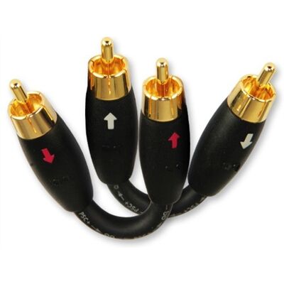 Audioquest PRE-AMP JUMPERS (LOT DE 2) - Paire de cavaliers RCA> - Publicité Audioquest PRE-AMP JUMPERS (LOT DE 2) - Paire de cavaliers RCA> - Publicité