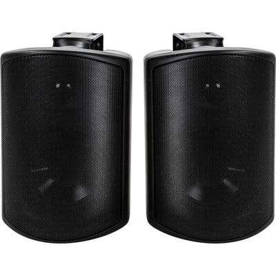 Haut-parleurs extérieurs Elipson RAIN 6 - 2 voies, 120W, noir - Publicité Haut-parleurs extérieurs Elipson RAIN 6 - 2 voies, 120W, noir - Publicité
