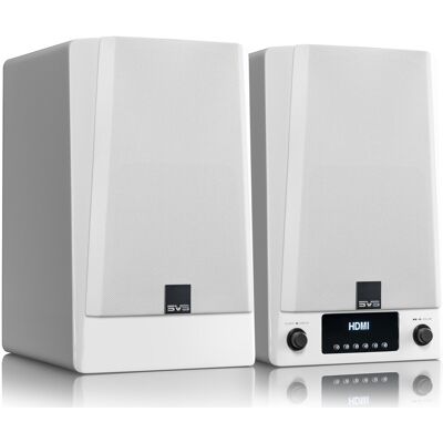 Svs PRIME WIRELESS SPEAKER PRO SYSTEM - Paire d'enceintes actives sans fil Wifi> - Publicité Svs PRIME WIRELESS SPEAKER PRO SYSTEM - Paire d'enceintes actives sans fil Wifi> - Publicité
