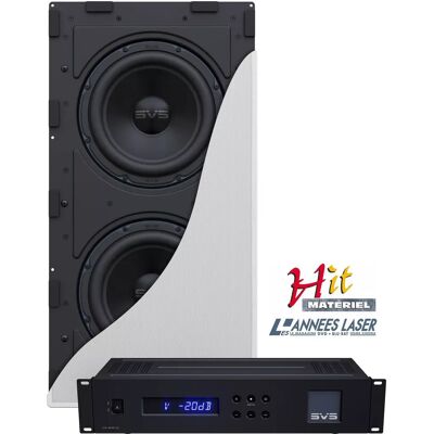 Svs 3000 IN-WALL - Subwoofer encastrable clos 2 * 9"> - Publicité Svs 3000 IN-WALL - Subwoofer encastrable clos 2 * 9"> - Publicité