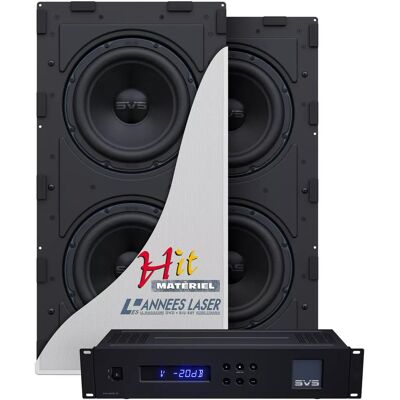 Svs 3000 IN-WALL DUAL SUBWOOFER SYSTEM - Double Subwoofer encastrable clos 2 * 9"> - Publicité Svs 3000 IN-WALL DUAL SUBWOOFER SYSTEM - Double Subwoofer encastrable clos 2 * 9"> - Publicité