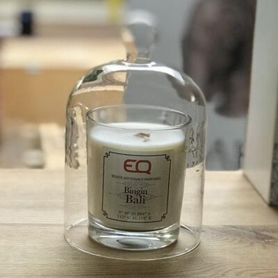 EQ Love - Dome en verre pour bougie - Bougie d'ambiance - Publicité EQ Love - Dome en verre pour bougie - Bougie d'ambiance - Publicité
