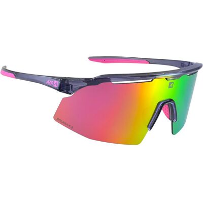 AZR - Iseran Crystale Violette Vernie Multicouche Rose - Lunettes de soleil - Publicité AZR - Iseran Crystale Violette Vernie Multicouche Rose - Lunettes de soleil - Publicité