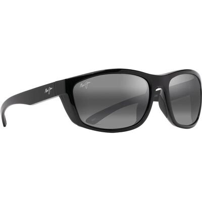 Maui Jim - Nuu Landing Noir Brillant Gris Neutre Mineral Superthin - Lunettes de soleil - Publicité Maui Jim - Nuu Landing Noir Brillant Gris Neutre Mineral Superthin - Lunettes de soleil - Publicité