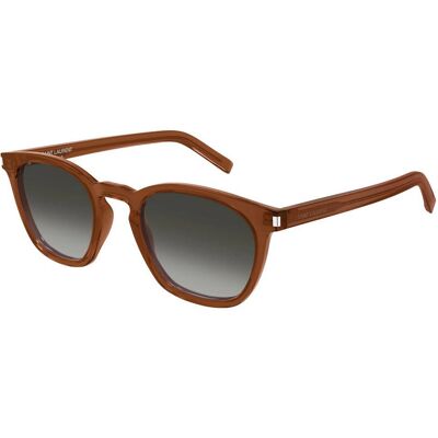 Saint Laurent - SL 28 051 Brown - Lunettes de soleil - Publicité Saint Laurent - SL 28 051 Brown - Lunettes de soleil - Publicité