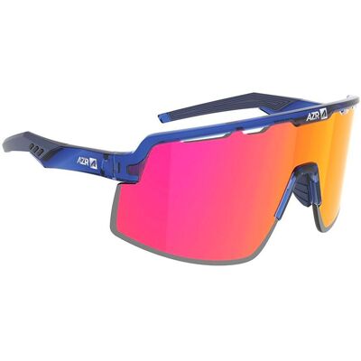 AZR - Speed Rx Bleue Vernie Multicouche Rose - Lunettes de soleil - Publicité AZR - Speed Rx Bleue Vernie Multicouche Rose - Lunettes de soleil - Publicité