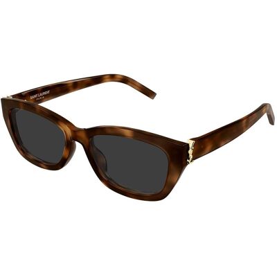 Saint Laurent - SL M153 003 Havana - Lunettes de soleil - Publicité Saint Laurent - SL M153 003 Havana - Lunettes de soleil - Publicité
