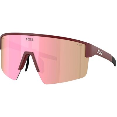 Bliz - P004 Small Matte Burnt Lake Brown Pink Multi - Lunettes de soleil - Publicité Bliz - P004 Small Matte Burnt Lake Brown Pink Multi - Lunettes de soleil - Publicité
