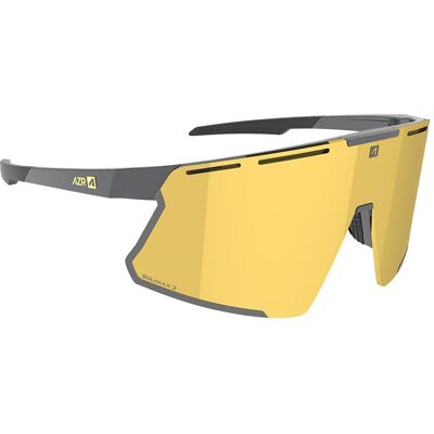 AZR - Vision Rx Carbone Mate Multicouche Gold + Solymax 0 - Lunettes de soleil - Publicité AZR - Vision Rx Carbone Mate Multicouche Gold + Solymax 0 - Lunettes de soleil - Publicité