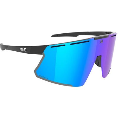 AZR - Vision Rx Noire Mate Multicouche Bleu + Solymax 0 - Lunettes de soleil - Publicité AZR - Vision Rx Noire Mate Multicouche Bleu + Solymax 0 - Lunettes de soleil - Publicité