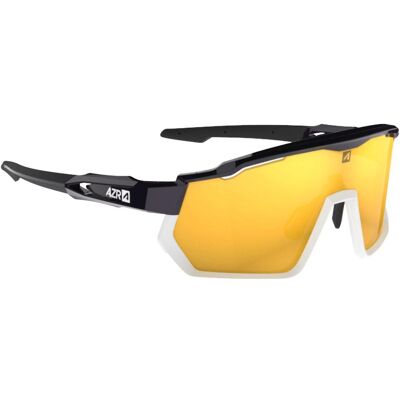 AZR - Pro Race Rx Noire Vernie Multicouche Gold - Lunettes de soleil - Publicité AZR - Pro Race Rx Noire Vernie Multicouche Gold - Lunettes de soleil - Publicité